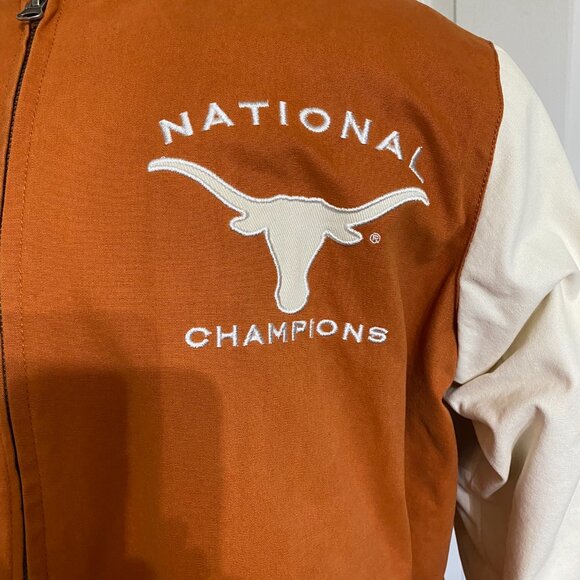 VINTAGE Commemorative UT Championship Jacket by GIII Sports by Carl Banks - Picture 3 of 11